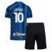 Inter Milan Lautaro Martinez #10 Hjemmedraktsett Barn 2024-25 Kortermet (+ Korte bukser)